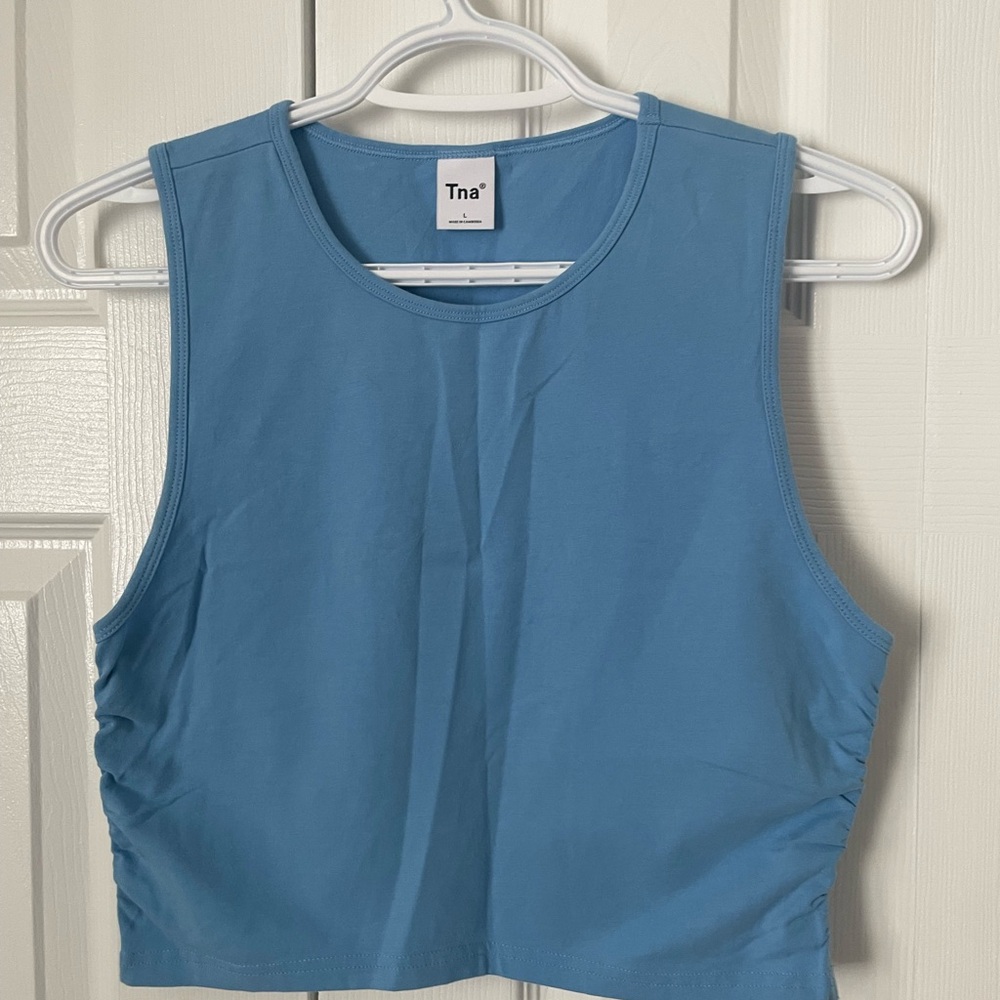 Tna Blue Sleeveless Women's Top